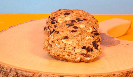 Brotchips: Kirsch,Mandeln,Rosine,Leinsamen & Cranberry
